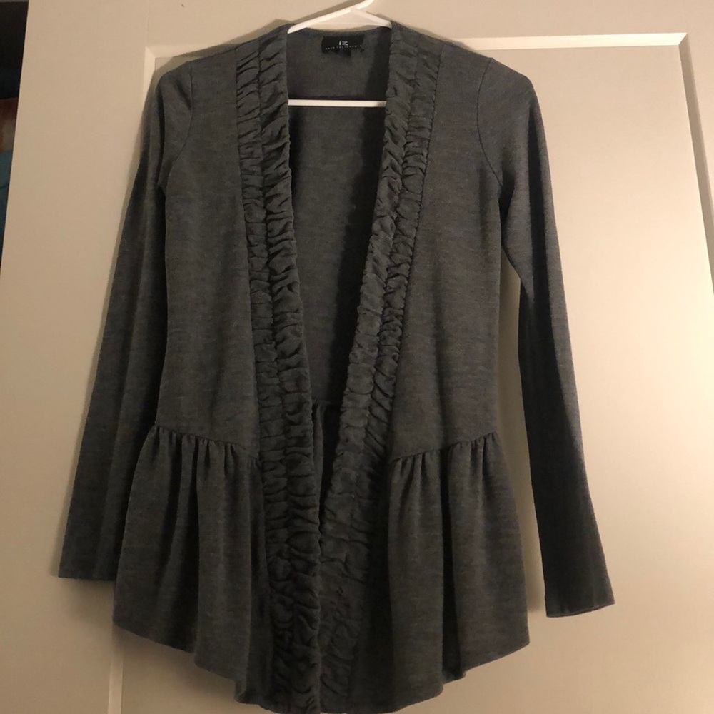 Long sleeve grey cardigan